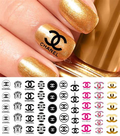 black chanel nail decals|marie Chanel nail polish.